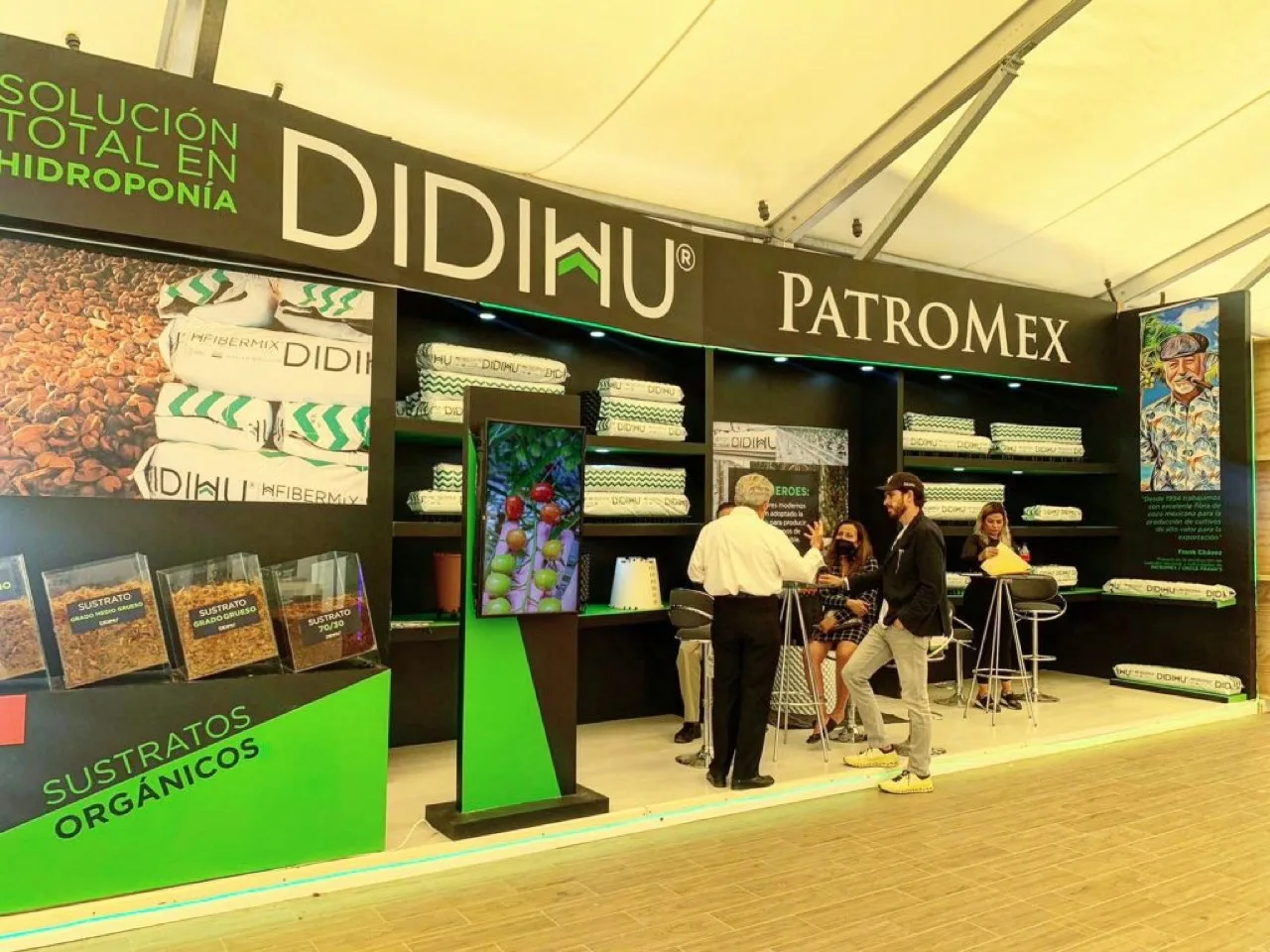 GreenTech Américas 2022 DIDIHU sustratos de fibra de coco